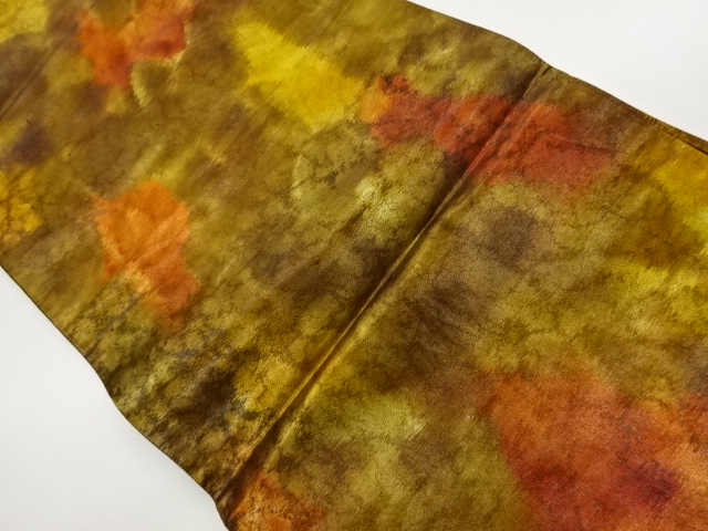 抽象模様織出し袋帯